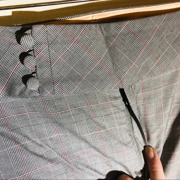Banana Republic Harrison pinstripe plaid pant sz6 - Picture 3 of 8
